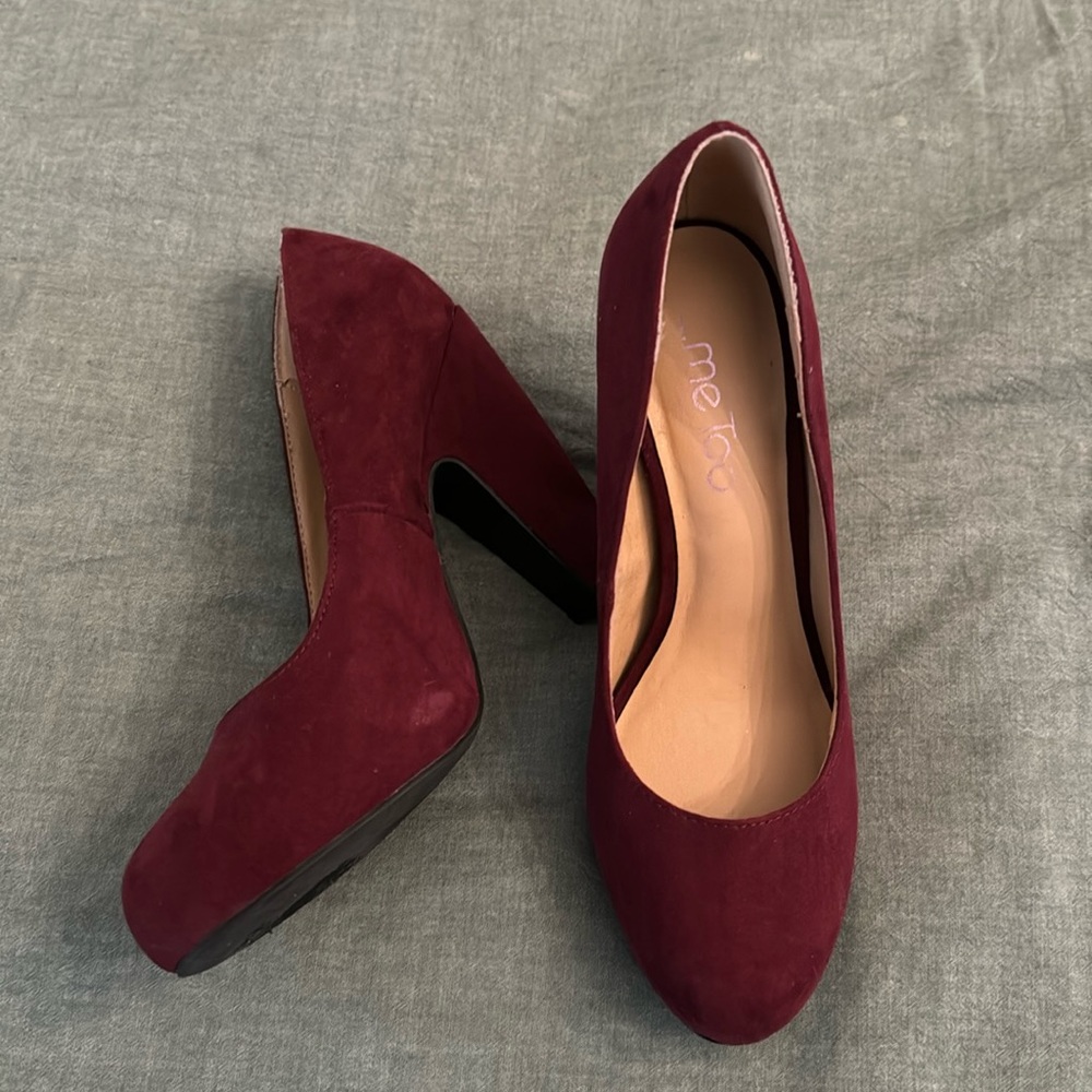 Me Too block heels